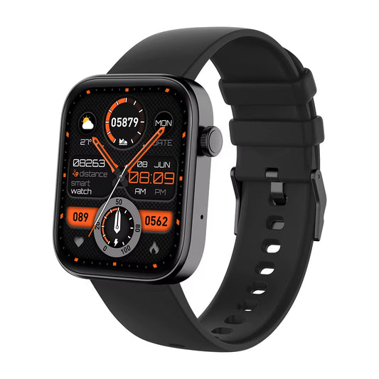 P71 Smartwatch for Men and Women with Voice Calling Health Monitoring IP68 Waterproof Smart Notifications Voice Assistant
